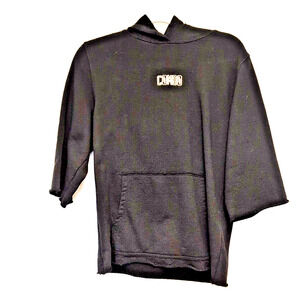 Combo Boxing logo letters Small Black Hoodie